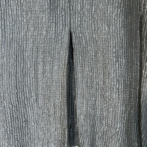 Eileen Fisher silk Charcoal Textured Jacket career casual 2X - Picture 10 of 11